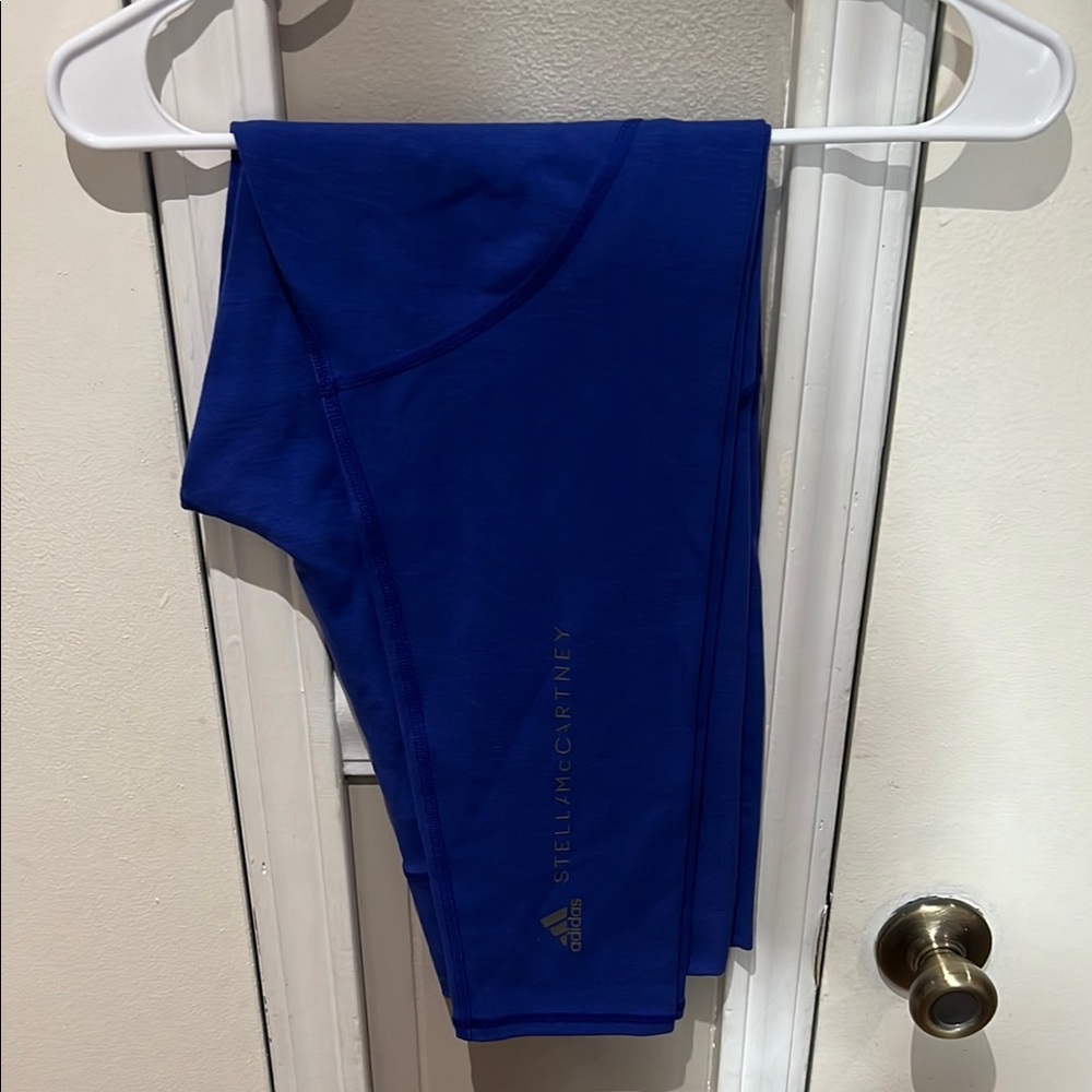Adidas Women Royal Blue Leggings